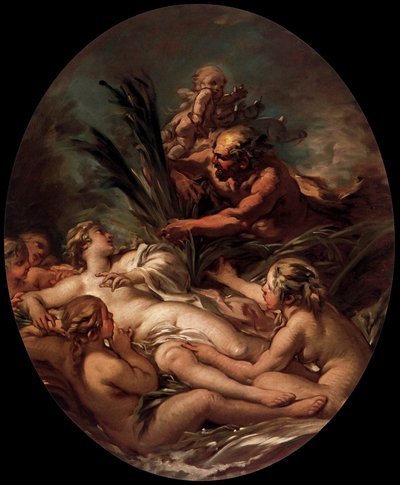 Pan and Syrinx by François Boucher